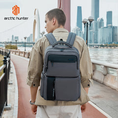 حقيبة ظهر Arctic Hunter B00477 الفاخرة، سعة 18.5 لتر، مقاومة للماء والخدش، متعددة الأقسام، مناسبة للمكتب والمدرسة، للجنسين / Arctic Hunter B00477 18.5L Premium Daypack - Water Repellant, Scratch Resistant, Multi-Compartment Office & School Backpack for Un