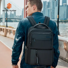 حقيبة ظهر Arctic Hunter B00477 الفاخرة، سعة 18.5 لتر، مقاومة للماء والخدش، متعددة الأقسام، مناسبة للمكتب والمدرسة، للجنسين / Arctic Hunter B00477 18.5L Premium Daypack - Water Repellant, Scratch Resistant, Multi-Compartment Office & School Backpack for Un