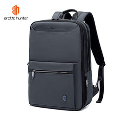 حقيبة ظهر Arctic Hunter B00410 للرجال مقاومة للماء، لون أسود/Arctic Hunter B00410 Men's Water Resistant Backpack, Black
