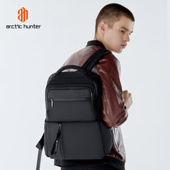 حقيبة ظهر Arctic Hunter B00477 الفاخرة، سعة 18.5 لتر، مقاومة للماء والخدش، متعددة الأقسام، مناسبة للمكتب والمدرسة، للجنسين / Arctic Hunter B00477 18.5L Premium Daypack - Water Repellant, Scratch Resistant, Multi-Compartment Office & School Backpack for Un