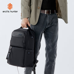 حقيبة ظهر Arctic Hunter B00477 الفاخرة، سعة 18.5 لتر، مقاومة للماء والخدش، متعددة الأقسام، مناسبة للمكتب والمدرسة، للجنسين / Arctic Hunter B00477 18.5L Premium Daypack - Water Repellant, Scratch Resistant, Multi-Compartment Office & School Backpack for Un
