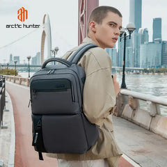 حقيبة ظهر Arctic Hunter B00477 الفاخرة، سعة 18.5 لتر، مقاومة للماء والخدش، متعددة الأقسام، مناسبة للمكتب والمدرسة، للجنسين / Arctic Hunter B00477 18.5L Premium Daypack - Water Repellant, Scratch Resistant, Multi-Compartment Office & School Backpack for Un