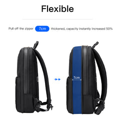 حقيبة ظهر Arctic Hunter B00410 للرجال مقاومة للماء، لون أسود/Arctic Hunter B00410 Men's Water Resistant Backpack, Black