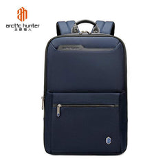 حقيبة ظهر Arctic Hunter B00410 للرجال مقاومة للماء، لون أسود/Arctic Hunter B00410 Men's Water Resistant Backpack, Black