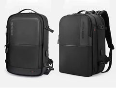 حقيبة ظهر Arctic Hunter 3 في 1 قابلة للتحويل للسفر - حقيبة ظهر يومية مقاومة للماء مع منفذ USB ومقبس سماعة رأس للرجال والنساء، موديل B00382 / Arctic Hunter 3-in-1 Convertible Travel Backpack - Water-Resistant Daypack with USB Port Model B00382 - Sooqja سوقجة