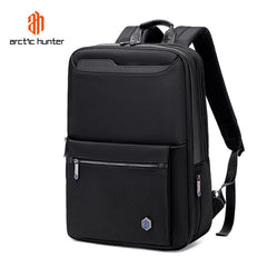 حقيبة ظهر Arctic Hunter B00410 للرجال مقاومة للماء، لون أسود/Arctic Hunter B00410 Men's Water Resistant Backpack, Black