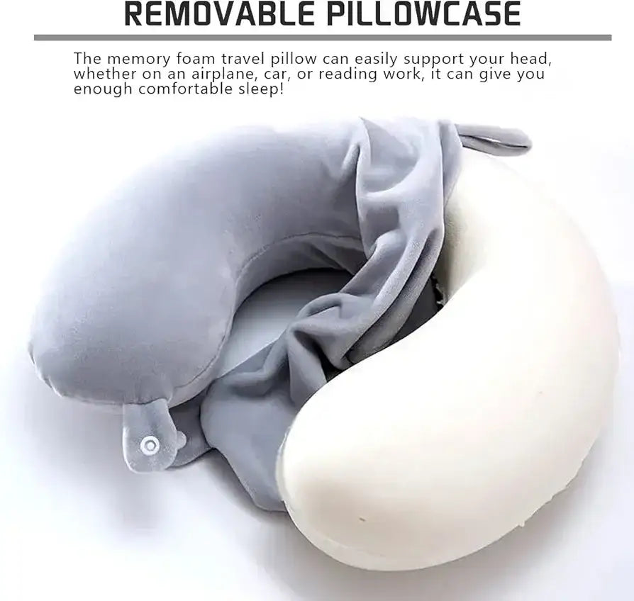 وسادة سفر مع غطاء العين - Sooqja سوقجة