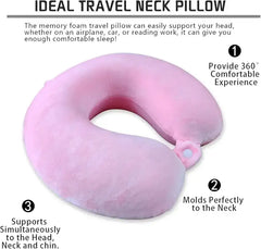 وسادة سفر مع غطاء العين - Sooqja سوقجة