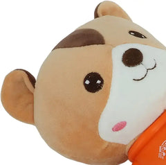 دمية دب موسيقية ناعمة للأطفال – لعبة تفاعلية مع أضواء وأصوات - Sooqja سوقجة