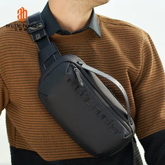 حقيبة سفر Arctic Hunter Cross Y00020 Body مقاومة للماء ومضادة للسرقة - حقيبة كتف للجنسين، باللون الأسود / Arctic Hunter Cross Y00020 Body Water Resistant Anti-Theft Travel Bag - Unisex Shoulder Bag, Black