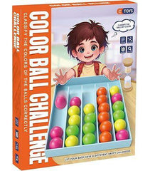 لعبة كرة فرز الألوان كرات ملونة لعبة حسية، لوحة كرات قوس قزح، ألغاز تفاعلية حسية تعليمية للأطفال - Sooqja سوقجة