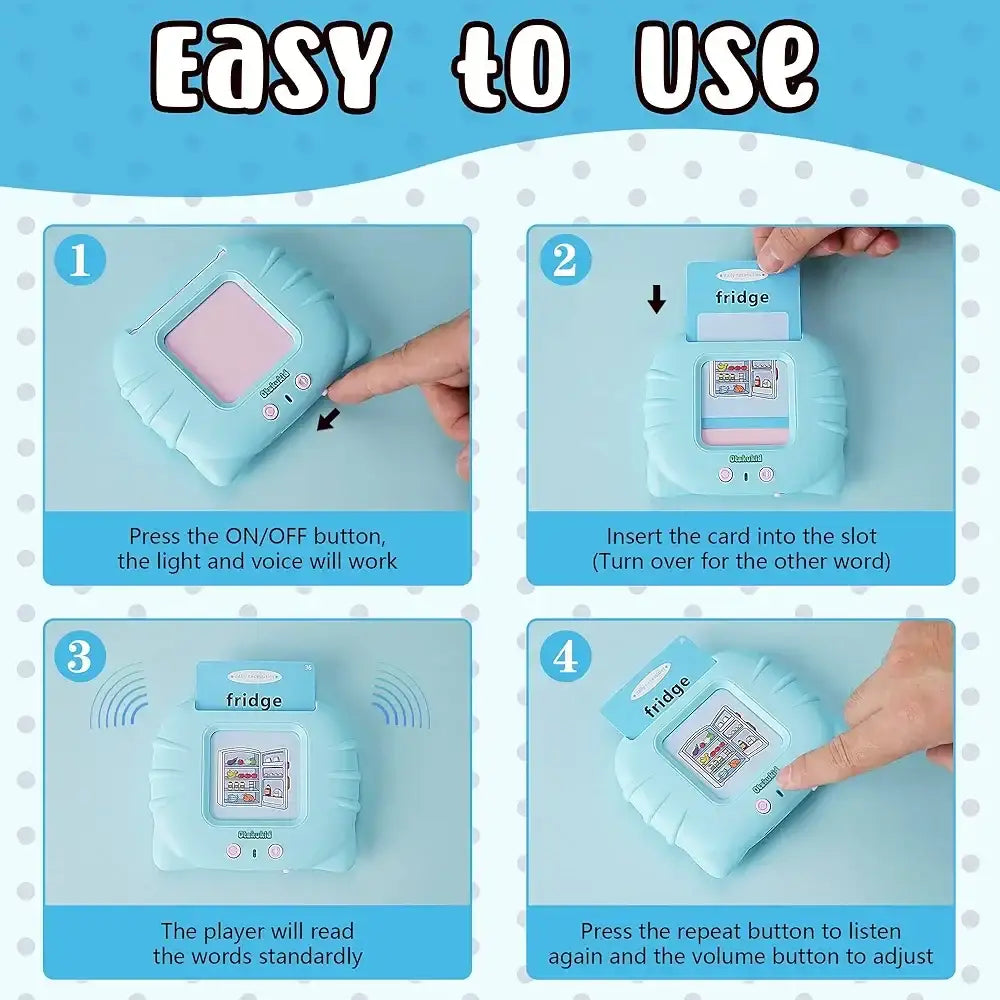 بطاقات فلاش للاطفال من عمر 2-6 سنوات العاب علاج النطق، العاب تعليمية للاطفال الصغار، مواد تعلم التوحد، كلمات بصرية للاطفال الصغار - Sooqja سوقجة