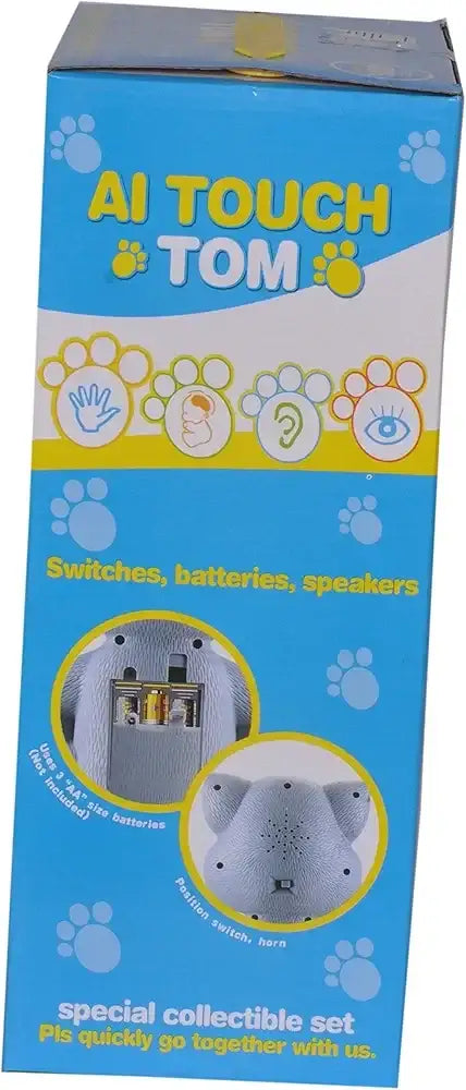 لعبة القط الذكي AI Touch Tom – لعبة تفاعلية ناطقة للأطفال - Sooqja سوقجة