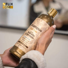 شامبو FLIX ONE بالكيراتين والبروتين – خالٍ من الأملاح، نعومة من أول غسلة! - Sooqja سوقجة