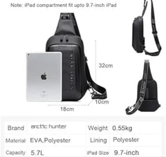 حقيبة كتف Arctic Hunter XB00126 عالية الجودة / High-quality Arctic Hunter XB00126 shoulder bag - Sooqja سوقجة