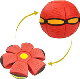 قرص الكرة الطائرة المضيئة - قابلة للتشكيل عند الضغط عليها تخفف التوتر ، لعبة تفاعلية مبتكرة للمراهقين والأطفال - Sooqja سوقجة