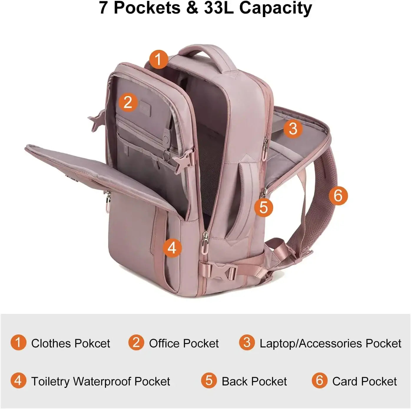 حقيبة الظهر Chantria CB00617 هي حقيبة أنيقة ومتعددة الاستخدامات، مصممة خصيصًا لتلبية احتياجات النساء في العمل، الدراسة، والسفر. - Sooqja سوقجة