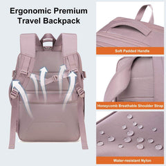 حقيبة الظهر Chantria CB00617 هي حقيبة أنيقة ومتعددة الاستخدامات، مصممة خصيصًا لتلبية احتياجات النساء في العمل، الدراسة، والسفر. - Sooqja سوقجة