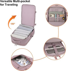 حقيبة الظهر Chantria CB00617 هي حقيبة أنيقة ومتعددة الاستخدامات، مصممة خصيصًا لتلبية احتياجات النساء في العمل، الدراسة، والسفر. - Sooqja سوقجة