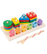 لعبة بازل تطابق الأشكال وصيد السمك - Sooqja سوقجة