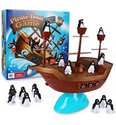 لعبة موازنة قارب القراصنة للاطفال بعمر 5 سنوات فما فوق | ارتفاع 26.8، عرض 9، طول 26 سم، متعددة الالوان - Sooqja سوقجة