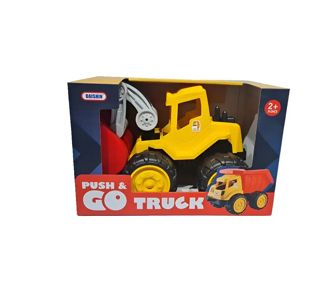 جرافة الاطفال - Push & Go Truck من Daishin - Sooqja سوقجة