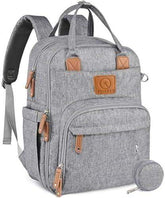 حقيبة ظهر سرير للأطفال ، متعددة الاستخدامات مع قاعدة تغيير حفاضات 2 في 1 - Sooqja سوقجة