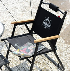 مجموعة كرسي تخييم فينسون شبكي قابل للطي ومنخفض + حقيبة تخزين - Sooqja سوقجة