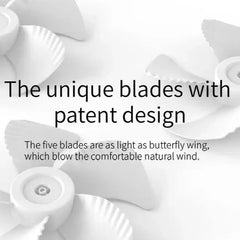 مروحة LUFTTRUM الزرقاء الكريستالية - تجربة تبريد فاخرة وأنيقة - Sooqja سوقجة