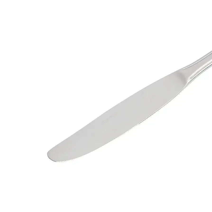 طقم أدوات مائدة أمازون بيسكس من الفولاذ المقاوم للصدأ بلمسة نهائية عصرية، مكون من 20 قطعة، مناسب لأربعة أشخاص - فضي - Sooqja سوقجة