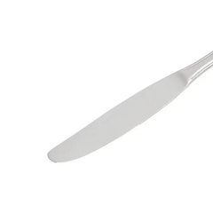 طقم أدوات مائدة أمازون بيسكس من الفولاذ المقاوم للصدأ بلمسة نهائية عصرية، مكون من 20 قطعة، مناسب لأربعة أشخاص - فضي - Sooqja سوقجة