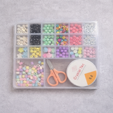 مجموعة خرز وأدوات صنع الإكسسوارات للأطفال