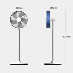 مروحة LUFTTRUM الزرقاء الكريستالية - تجربة تبريد فاخرة وأنيقة - Sooqja سوقجة