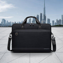 حقيبة كمبيوتر محمول مقاومة للماء مقاس 15.6 بوصة من Arctic Hunter GW00022 / Arctic Hunter GW00022 Business Water Resistant 15.6-inch Laptop Briefcase