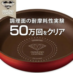 طقم الطناجر والقلايات من الماركات اليابانية المعروفة 13 قطعة Iris Ohyama Diamond Coated - Sooqja سوقجة