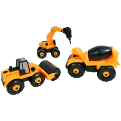 مجموعة سيارات البناء 13 في 1 – Construction Vehicles Set