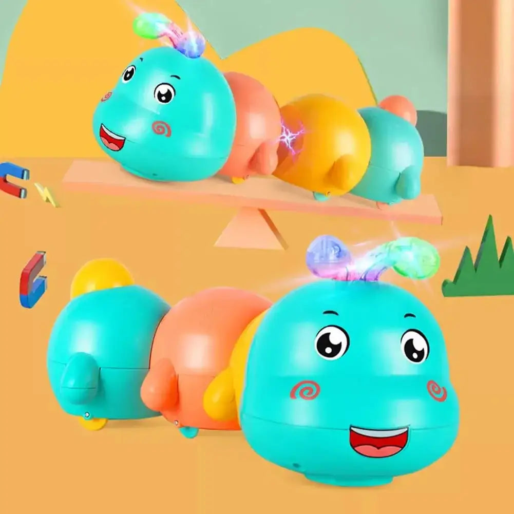 لعبة اليرقة الموسيقية الزاحفة للأطفال - Sooqja سوقجة