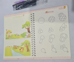 مجموعة Arabic Magic Book – دفاتر تدريب سحرية لتعليم اللغة العربية للأطفال - Sooqja سوقجة