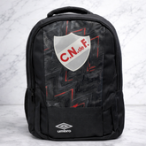 حقيبة الظهر باللون الأسود بشعار "C.N. de F." من علامة Umbro