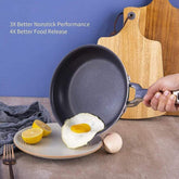 مقلاة HITECLIFE غير لاصقة – أداء عالي وجودة تدوم - ٢٨ سم - Sooqja سوقجة