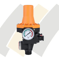 وحدة تحكم ضغط مضخة المياه RR 10A 220V-240VAC IP65 مقاومة للماء وقابلة للتعديل ومفتاح ضغط إلكتروني أوتوماتيكي مع مقياس