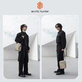 حقيبة Arctic Hunter للرجال KB00831، حقيبة جانبية متوسطة الحجم، حقيبة فاخرة للسفر، للاستخدام اليومي في المكتب، غير رسمية/Arctic Hunter Men's KB00831 Bag, Medium Side Bag, Luxury Travel Bag, Daily Office Use, Casual - Sooqja سوقجة