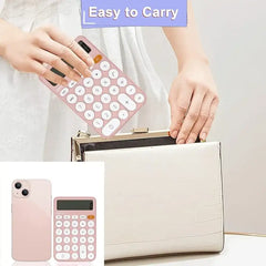 آلة حاسبة ديلي M124 مكتبية ذات شاشة LCD كبيرة مكونة من 12 رقمًا وزر حساس، مع وظائف قياسية للاستخدام المكتبي - Sooqja سوقجة