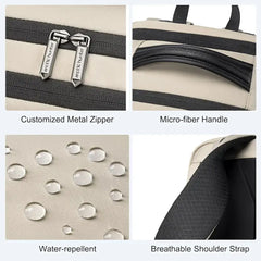 Arctic Hunter B00807 Business Backpack for Men Women 20L Back Compartments 15.6-inch Premium Laptop حقيبة ظهر Arctic Hunter B00807 للأعمال للرجال والنساء بسعة 20 لترًا مع حجرات خلفية للكمبيوتر المحمول مقاس 15.6 بوصة - Sooqja سوقجة