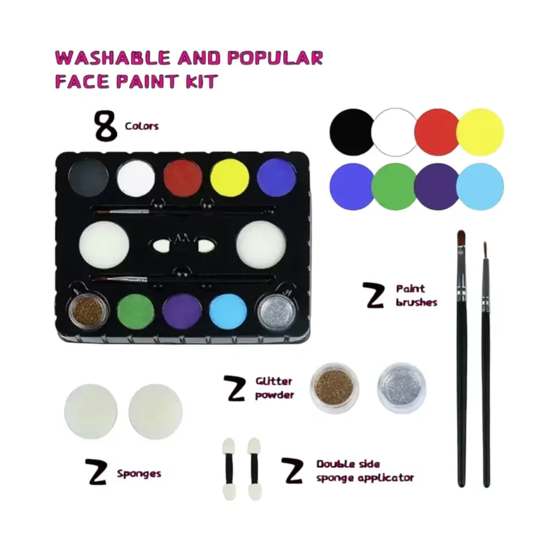 مجموعة "Create A Face" لطلاء الوجه والجسم، "Black Tie Edition" - Sooqja سوقجة