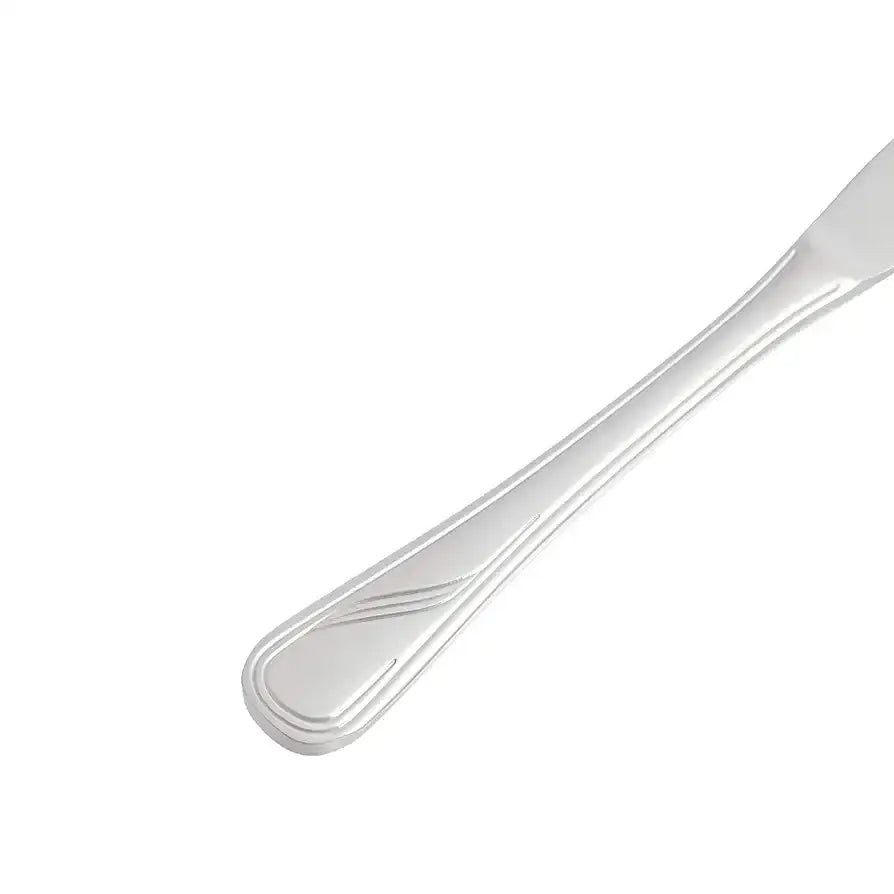 طقم أدوات مائدة أمازون بيسكس من الفولاذ المقاوم للصدأ بلمسة نهائية عصرية، مكون من 20 قطعة، مناسب لأربعة أشخاص - فضي - Sooqja سوقجة