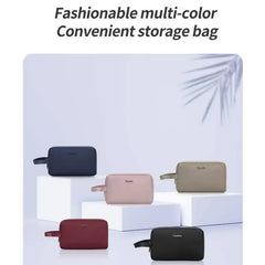 شانترا CB00637-حقيبة مكياج للسفر للنساء ، حقيبة مستحضرات تجميل ، منظم مقاوم للماء ، حقيبة أدوات الزينة ، صغيرة ومتينة ، متعددة المساحات - Sooqja سوقجة