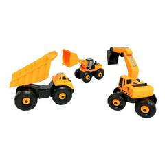 مجموعة سيارات البناء 13 في 1 – Construction Vehicles Set