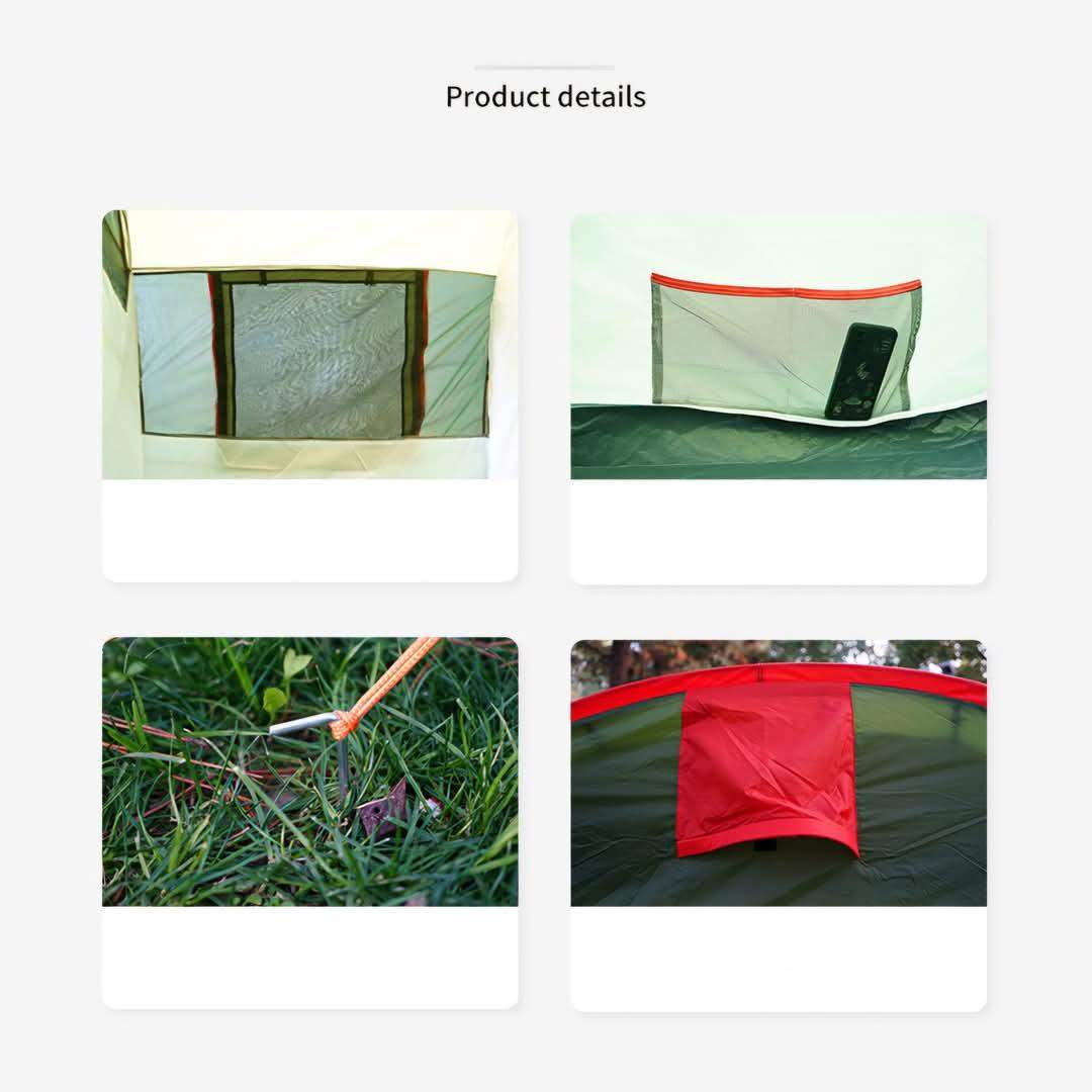 خيمة تخييم عائلية CHANODUG CD-2052 - غرفة نوم وصالة - Sooqja سوقجة