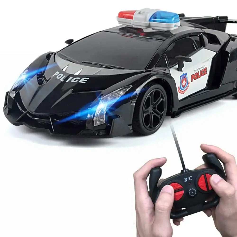 سيارة شرطة بمقياس 1:12 من JUNYUAN - المتعة والإثارة - Sooqja سوقجة